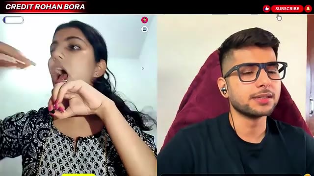 PYARI LADKI @iamrohanbora #monkey #azar #monkey #ometv #viral #trending #youtubevideo #reaction #fun