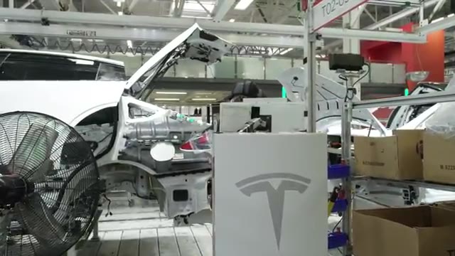 Tesla Factory Tour with Elon Musk!