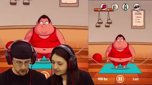 FGTEEV MOM vs DAD GAMING CHALLENGE!  Hello Neighbor Sausage Eater? 7+ iOS App Games Parents Battle