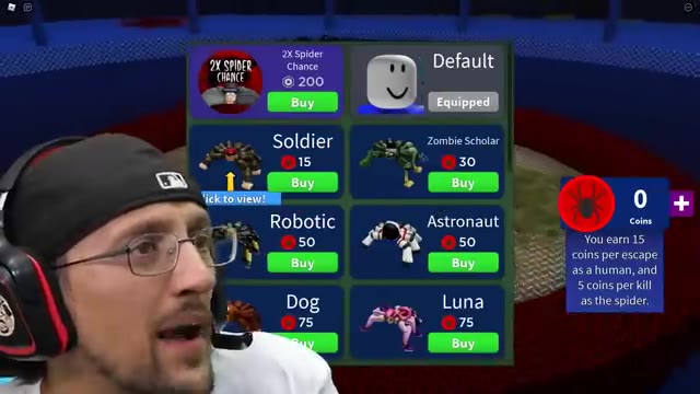 ROBLOX SPIDER - Escape the 8 Legged Freak (FGTeeV vs. FGTeeV Chapter 1)